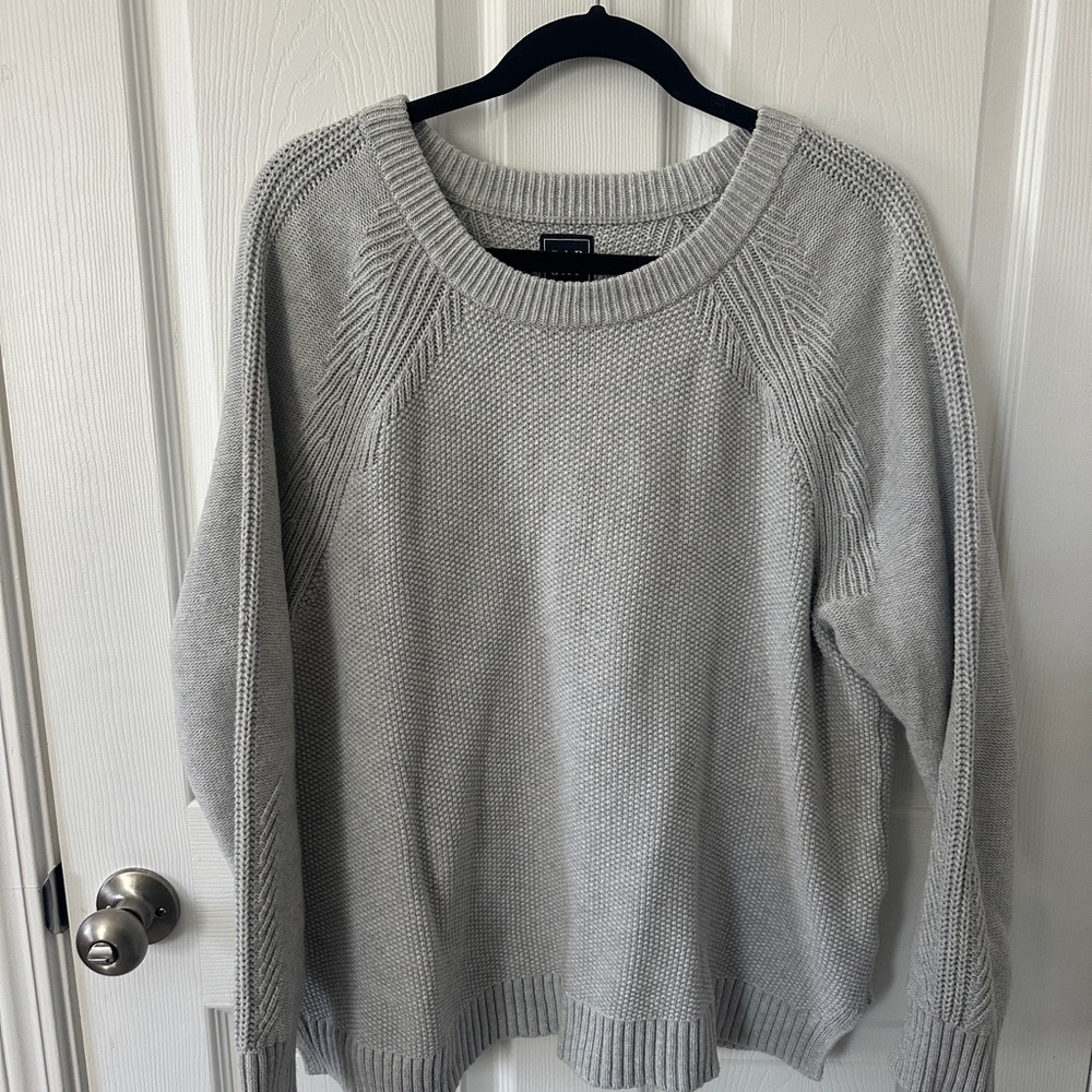 GAP Gray Cotton Women's Sweater